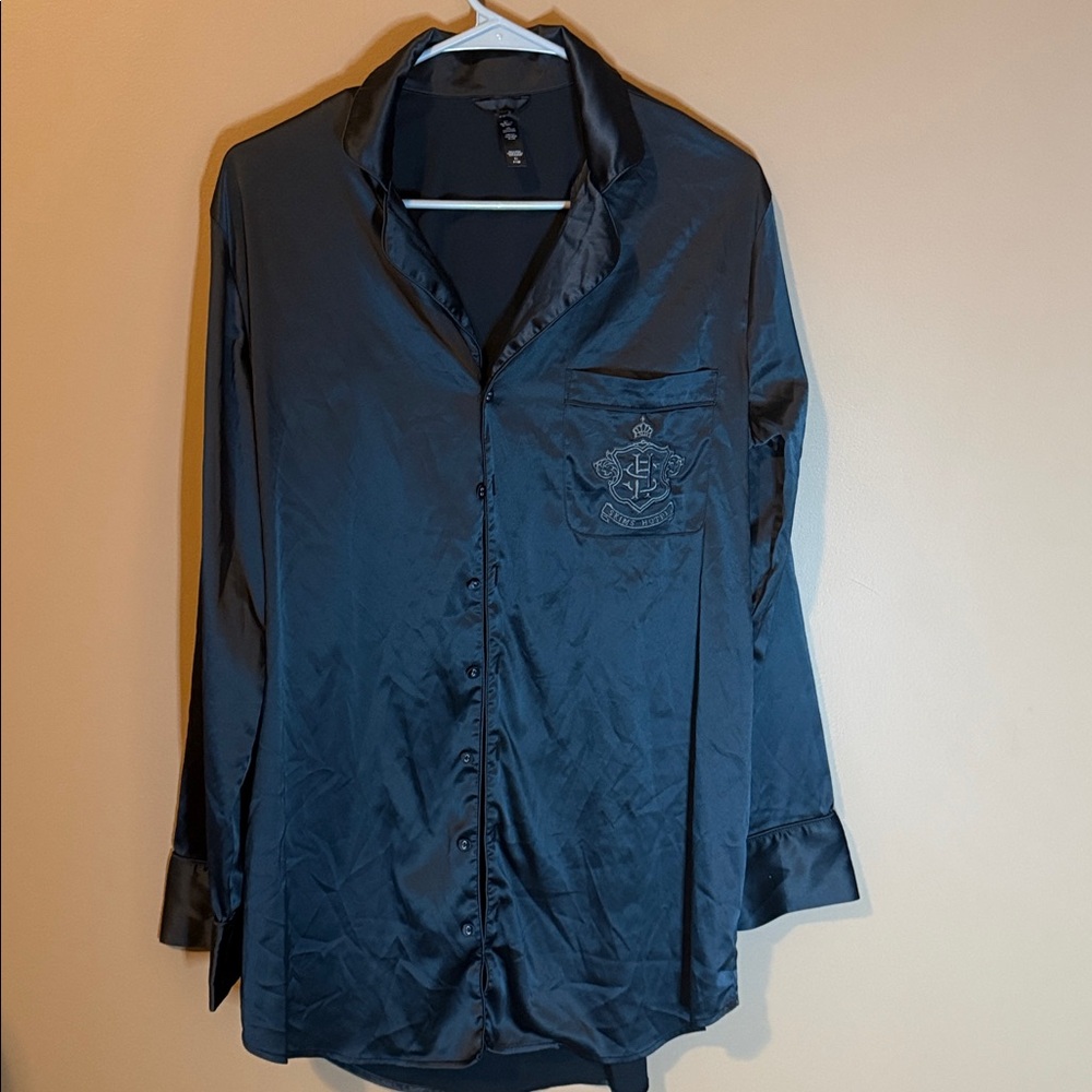 Skims Hotel Satin Sleepdress - Picture 2 of 6